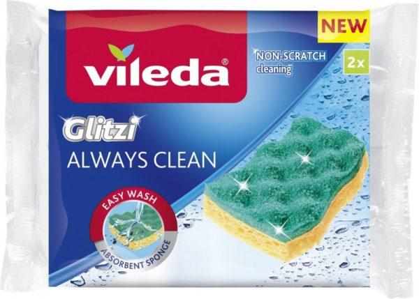 Vileda Glitzi Always Clean viskózna hubka 2ks